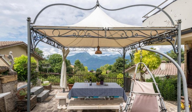 Ferienwohnung in San Zeno mit schönem Seeblick